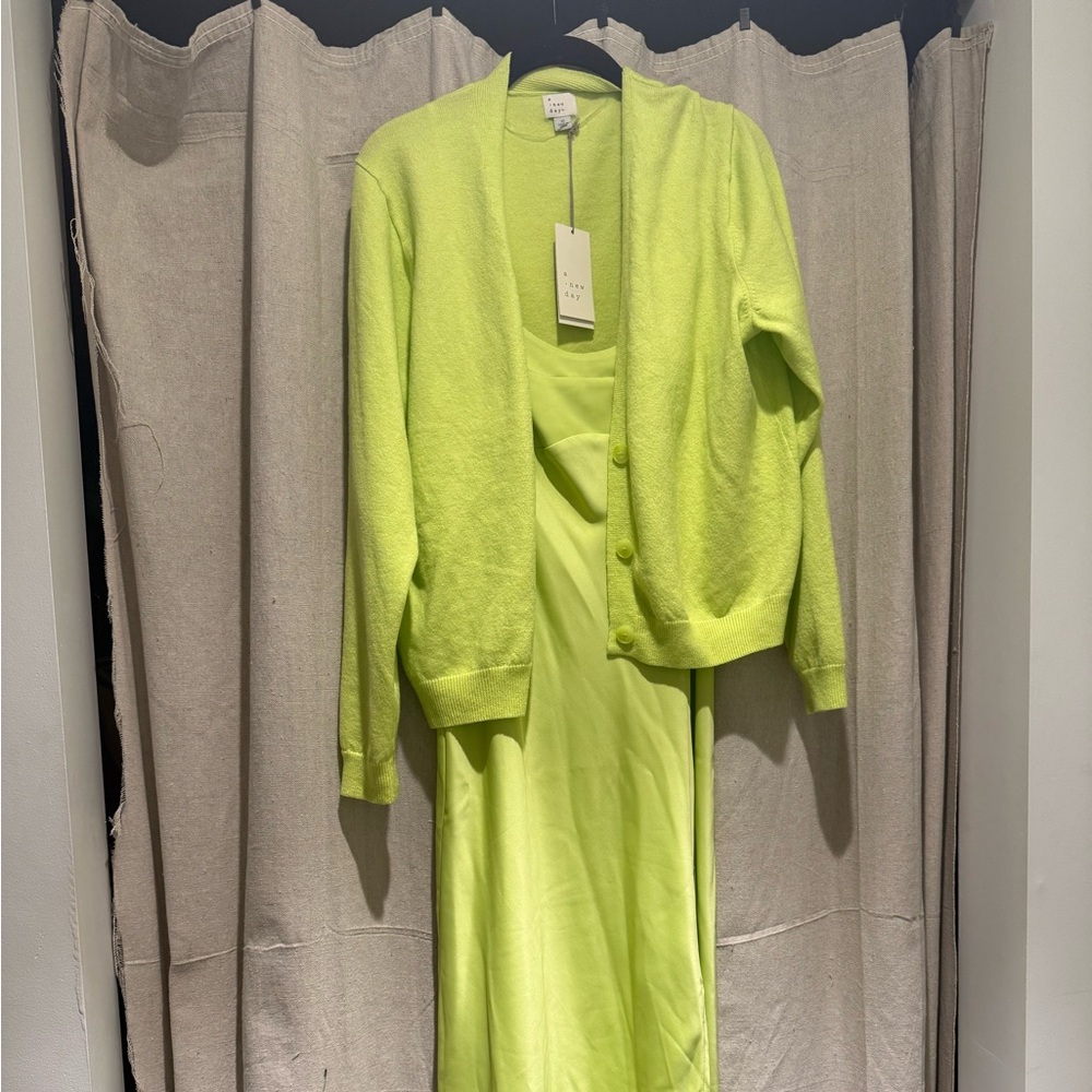 A New Day (Target) Slip Dress + Cardigan